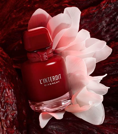 givenchy l'interdit eau de parfum rouge ultime reviews|givenchy rouge interdit notes.